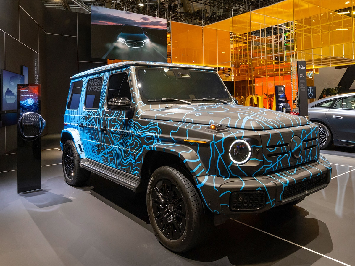 EQG tại CES 2024. Image: Mercedes-Benz