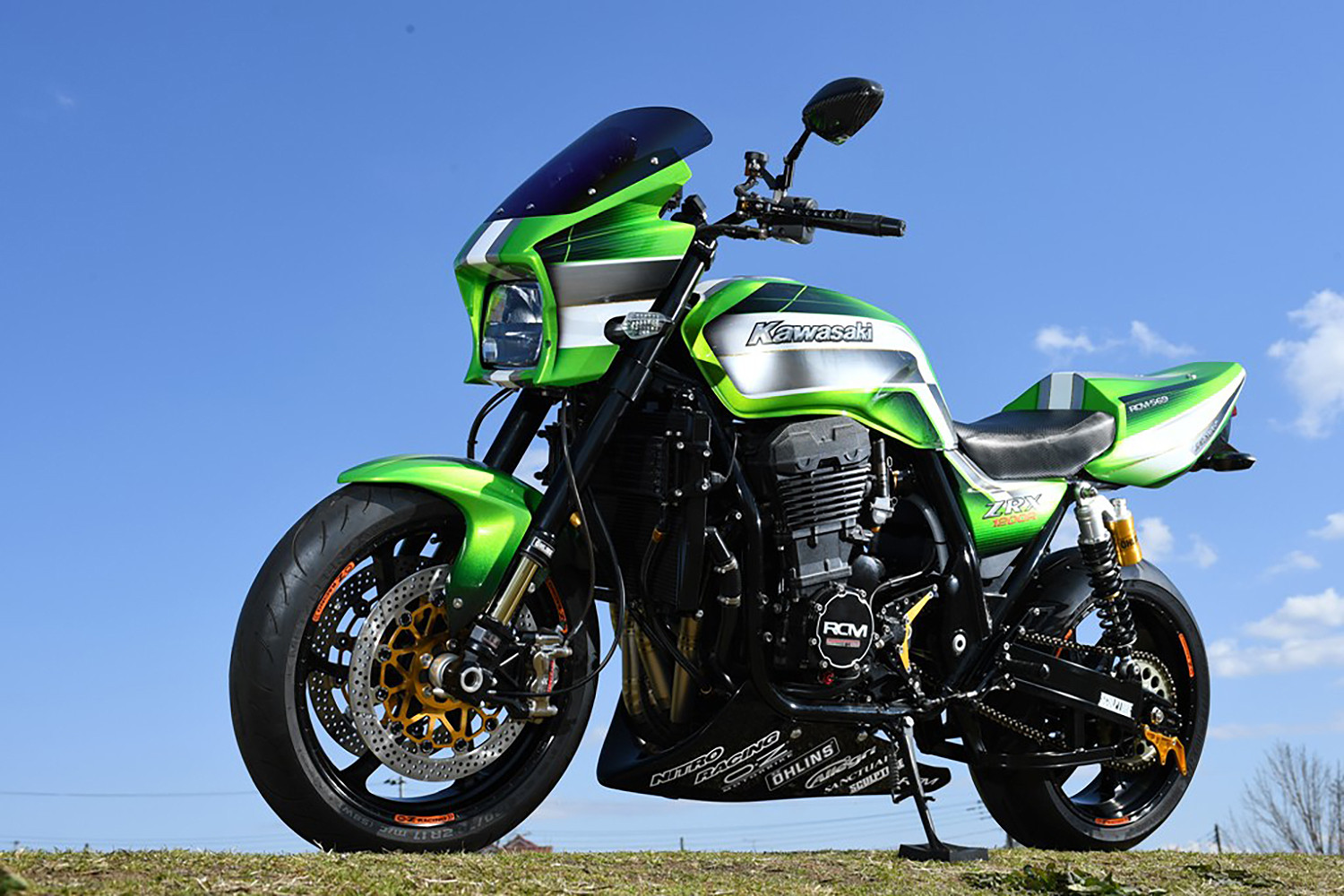 Hệ thống phanh Brembo GP4-RX trên Kawasaki ZRX1200