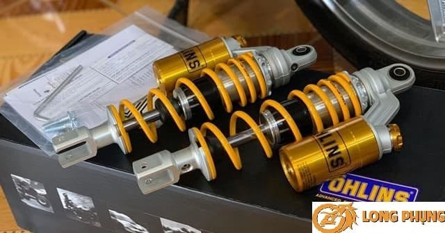 Hình ảnh chỉnh tốc độ nén phụ trợ sau Ohlins