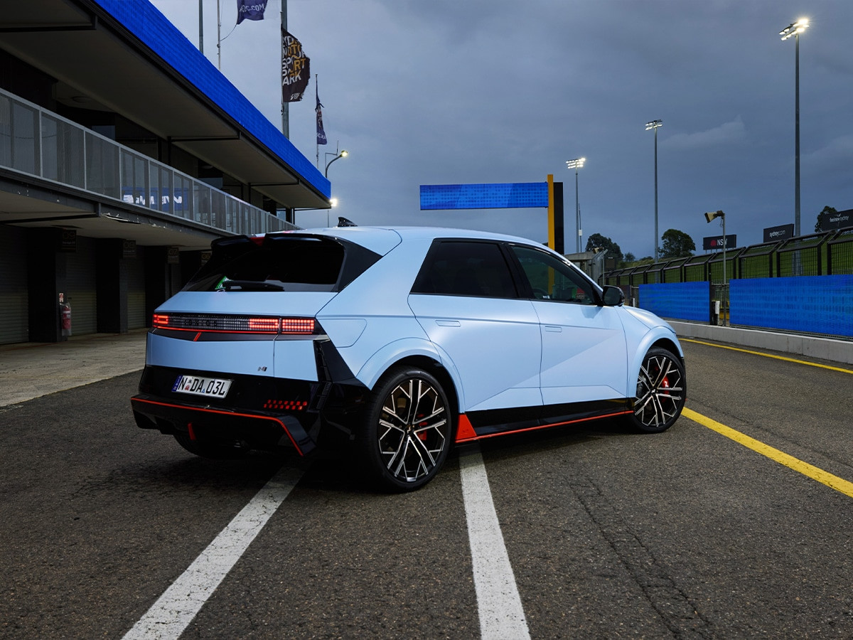 Hyundai ioniq 5 n rear end