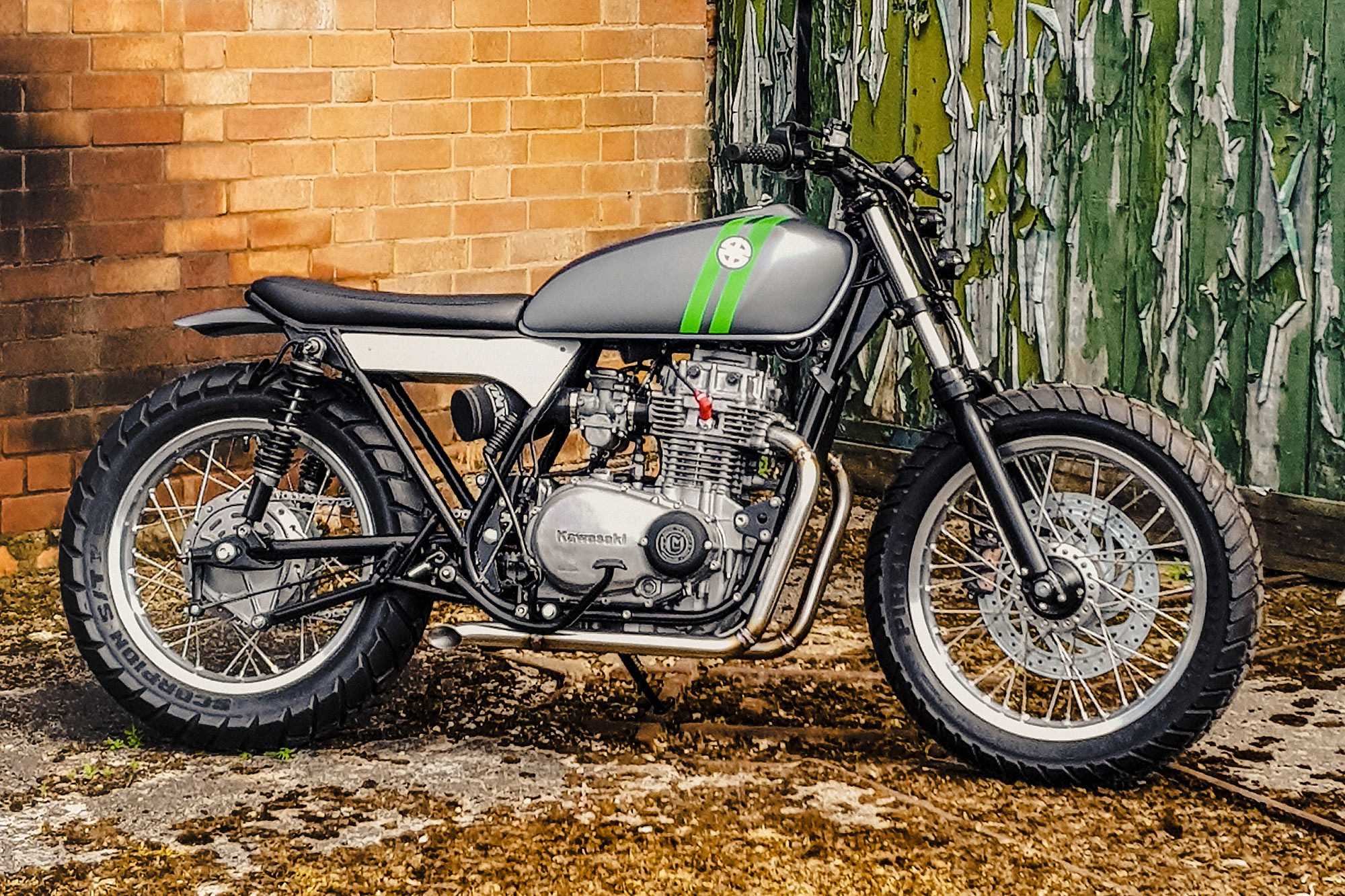 Kawasaki Z400 Scrambler Satanh