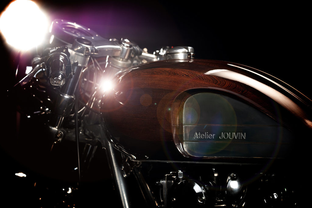 Khung mô tô Yamaha XS650 đã hoàn thiện