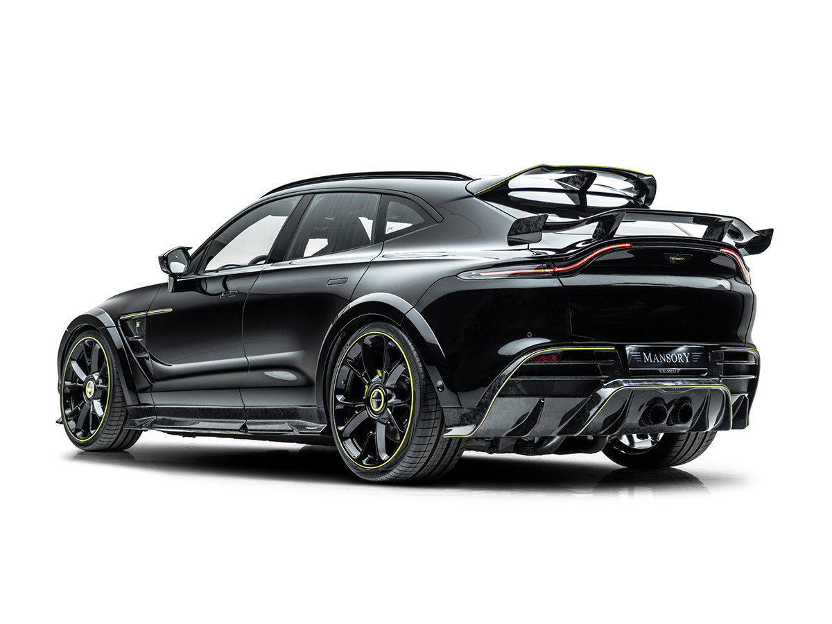 Mansory phía sau Aston Martin DBX