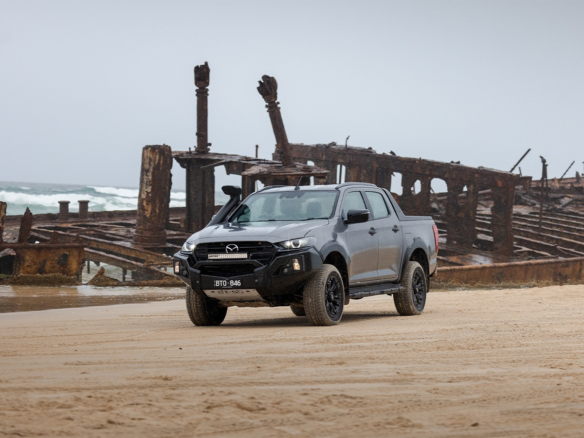 Mazda BT50 tại S.S. Maheno