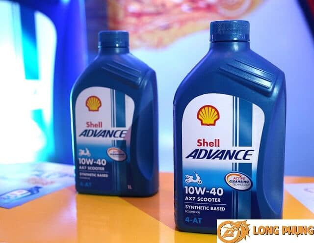 Nhớt Shell Advance AX7 Scooter cho Honda Beat 110