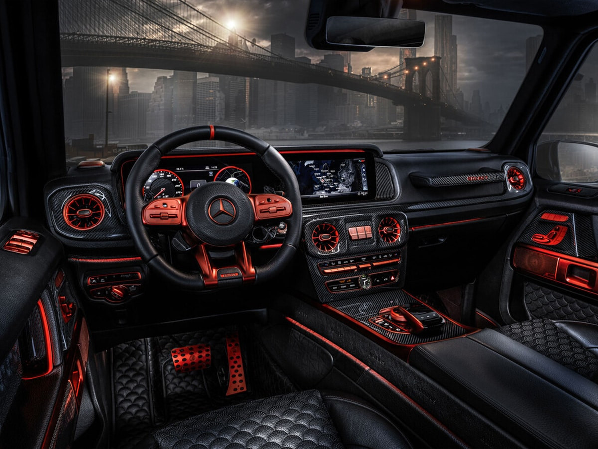 Nội thất sang trọng của Brabus P900 Rocket Edition