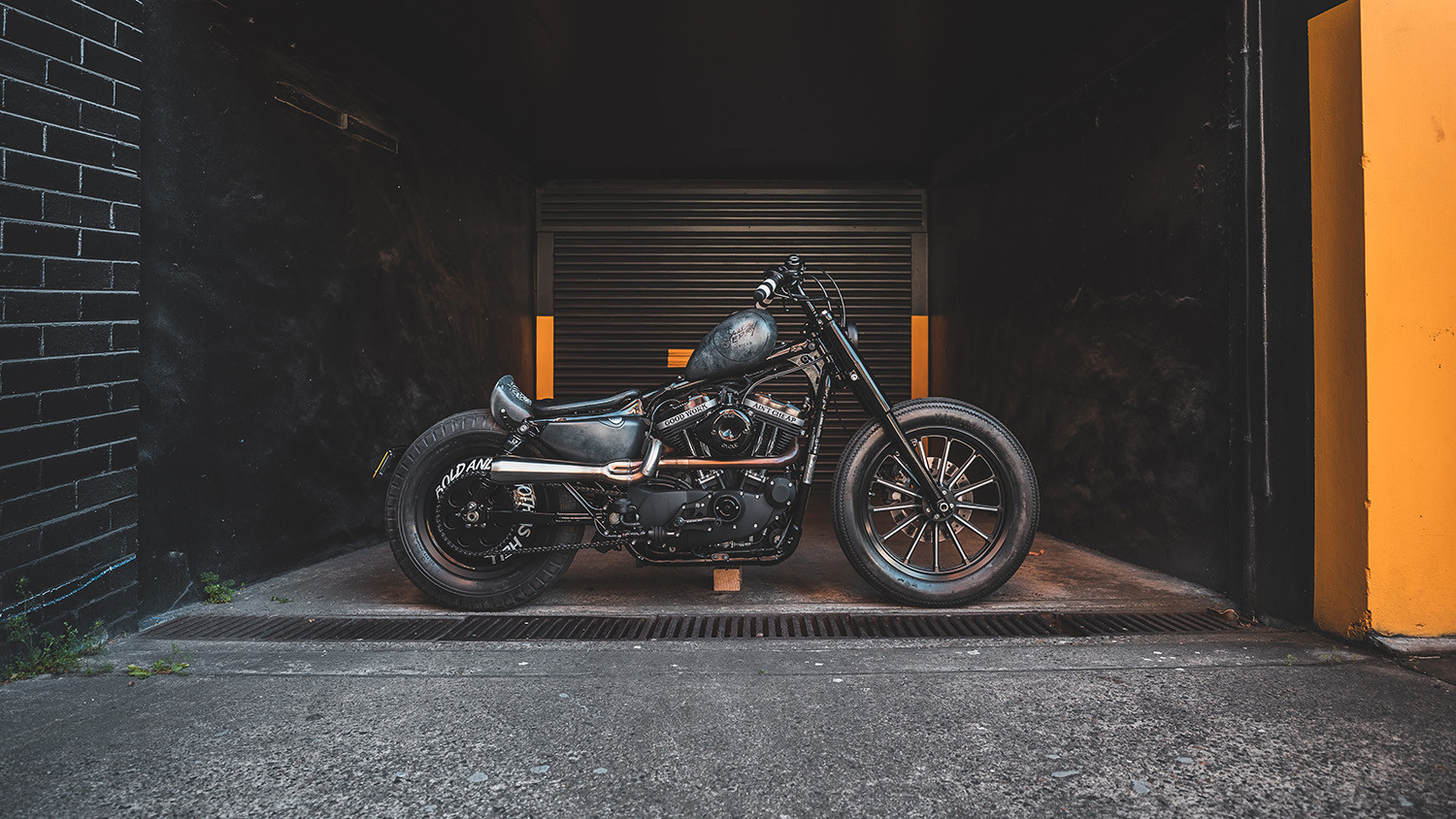 Phong cách cổ điển của xe mô tô độ chopper