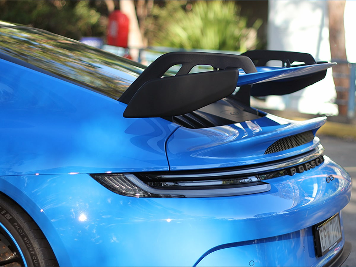 Porsche GT3 rear wing