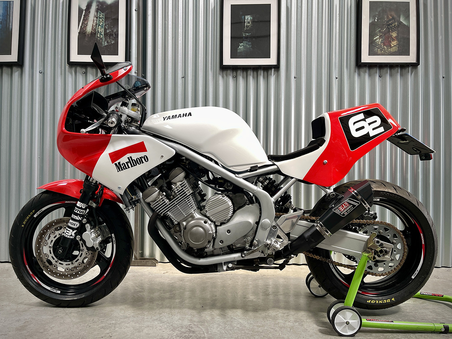 Quá trình tùy chỉnh Yamaha XJ600 Seca II