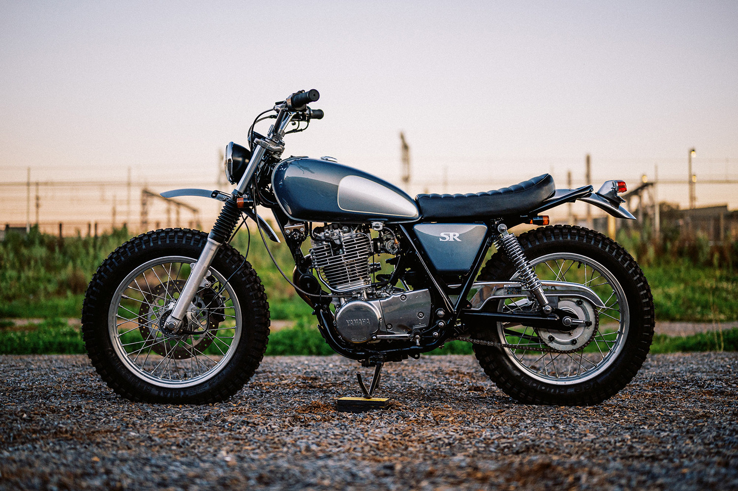 SR400 Engine and Exhaust