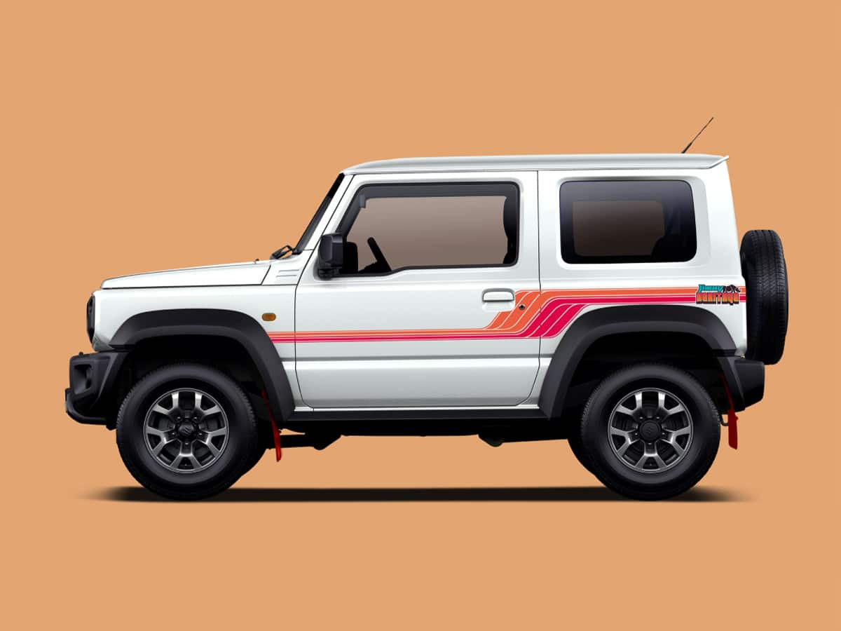 Suzuki jimny heritage in whtie