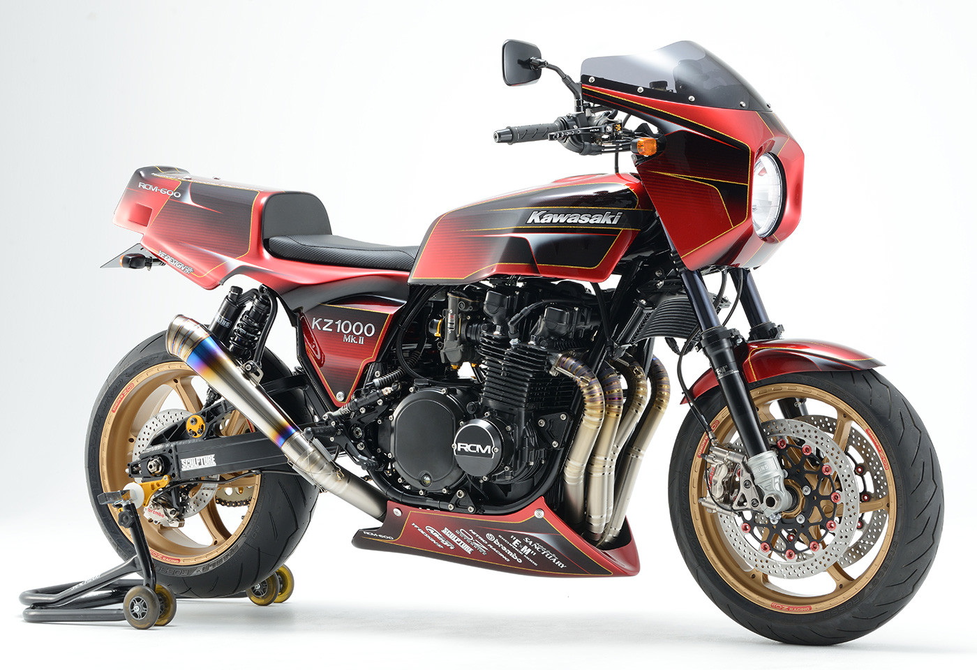 Thiết kế đầu xe Kawasaki
