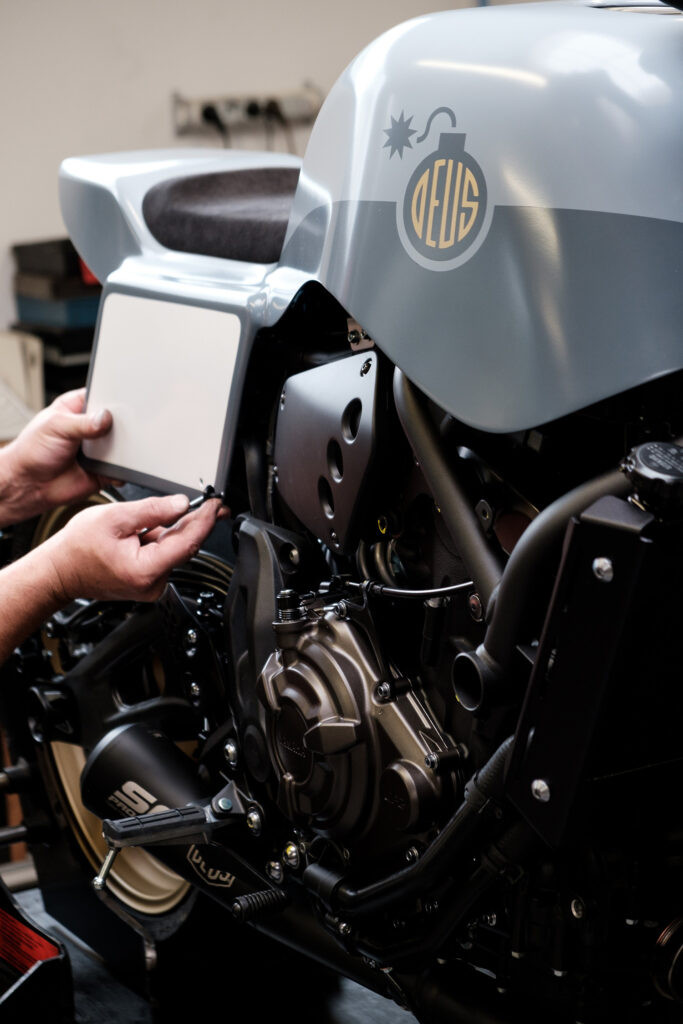 Thiết kế Yamaha XSR700 từ Deus