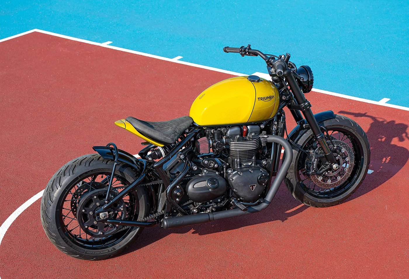 Triumph 1200 Bobber với hệ thống phanh Brembo