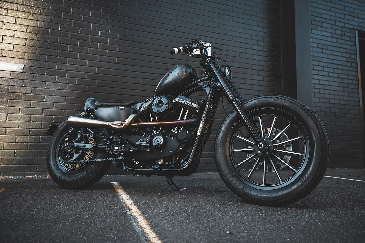 Xe mô tô Harley-Davidson Iron 883 độ phong cách hula