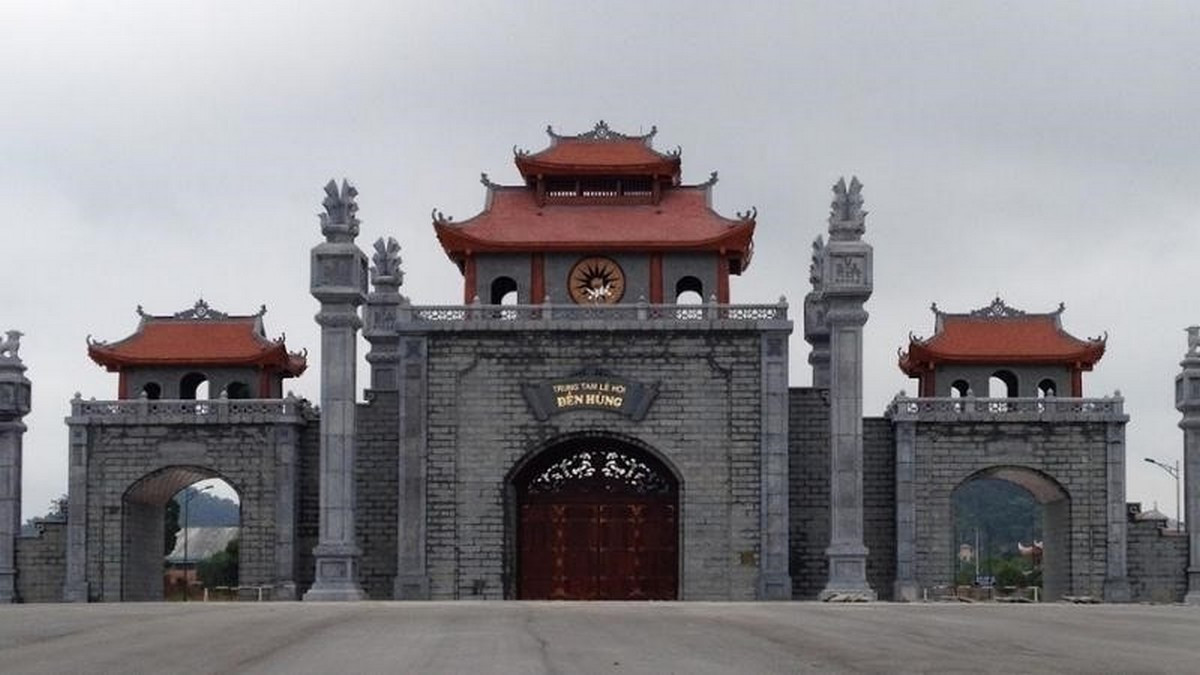 Alt: Bản đồ du lịch Đền Hùng