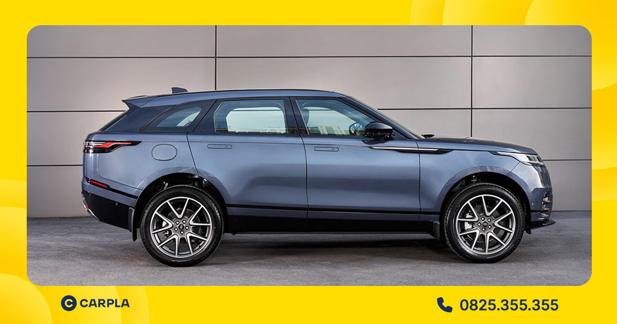 Alt: Range Rover Velar màu đỏ nổi bật