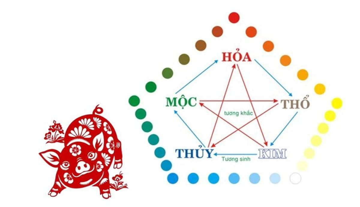 Ất Hợi 1995 hợp với màu gì?