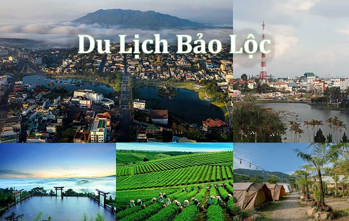 Bản đồ du lịch Bảo Lộc