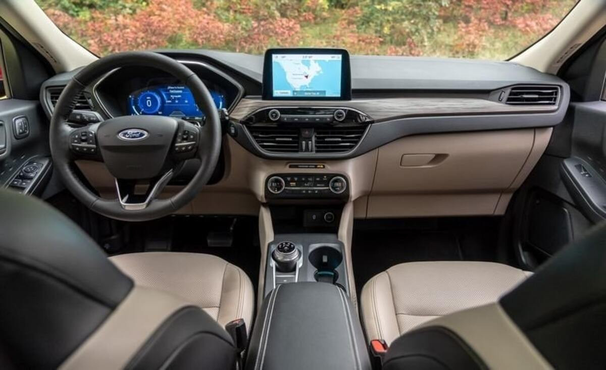 Bảng điều khiển trung tâm Ford Escape 2021