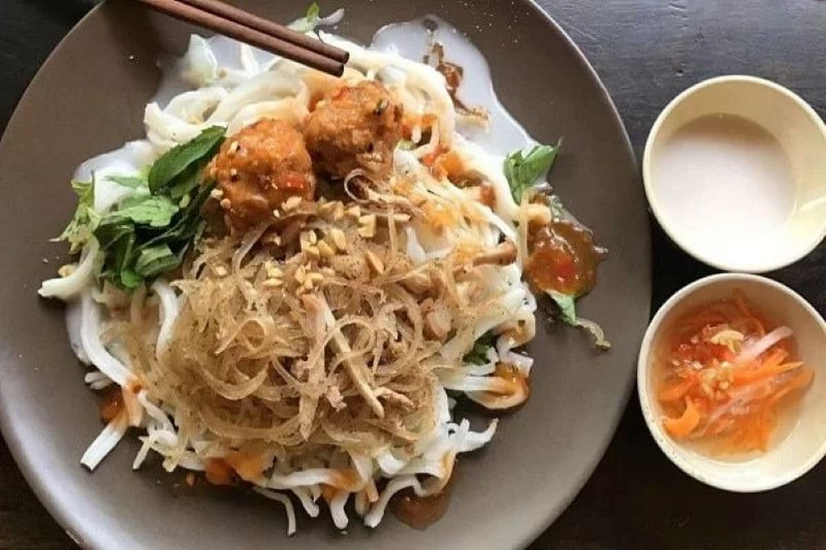 Bánh tằm bì Hà Tiên