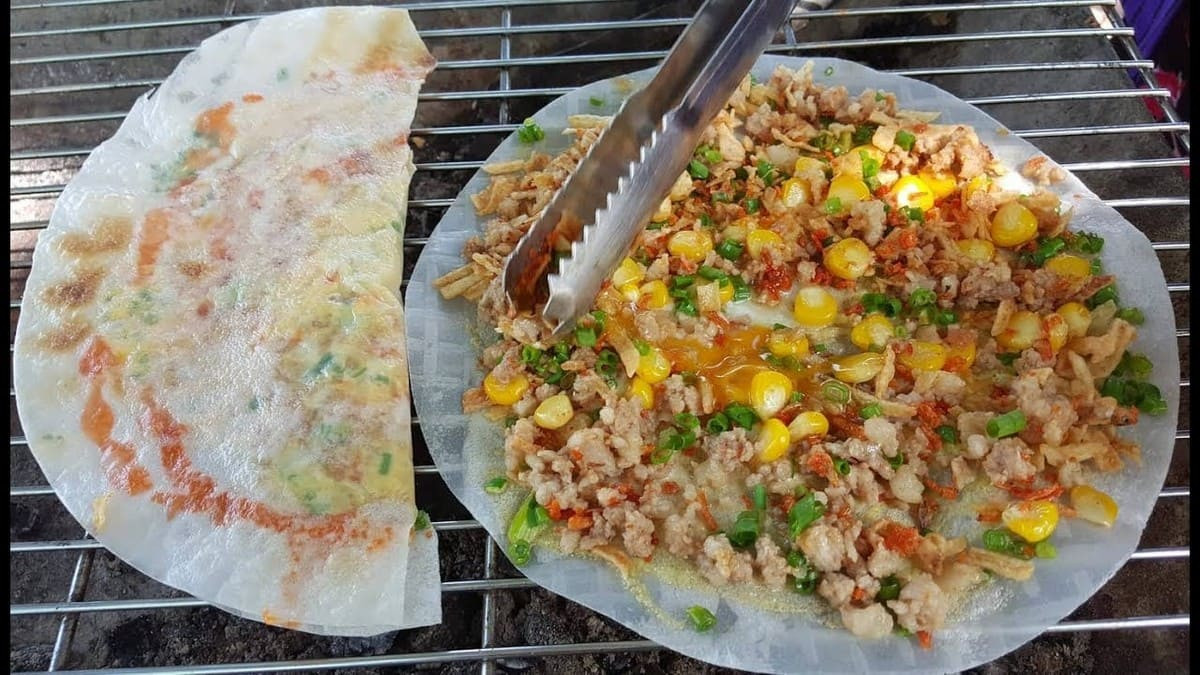 Bánh tráng nướng Đà Lạt