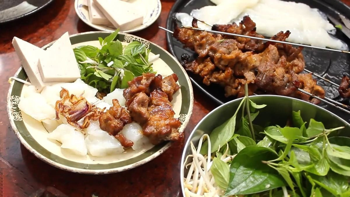 Bánh ướt thịt heo