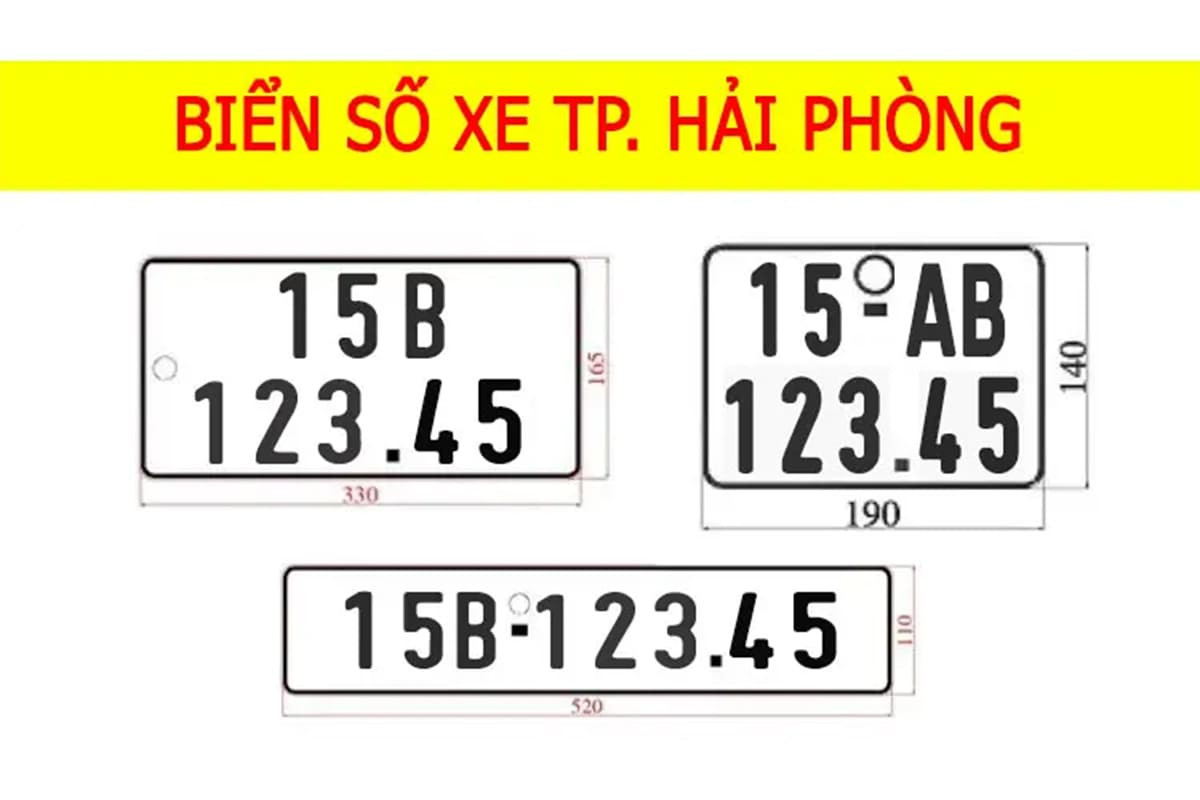Biển số xe 15 là của tỉnh nào?