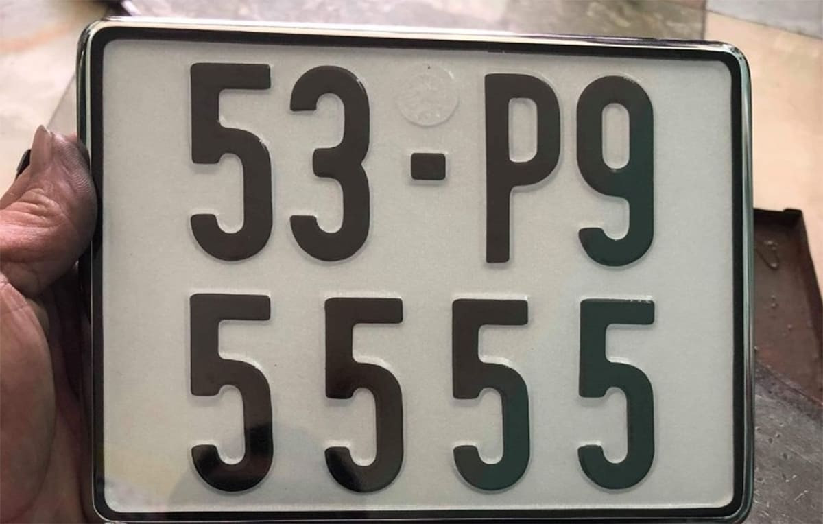 Biển số xe 53 của TP. Hồ Chí Minh