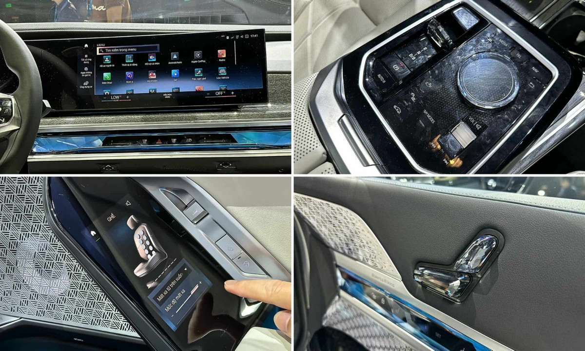 BMW i7 - Trang bị tiện nghi hiện đại