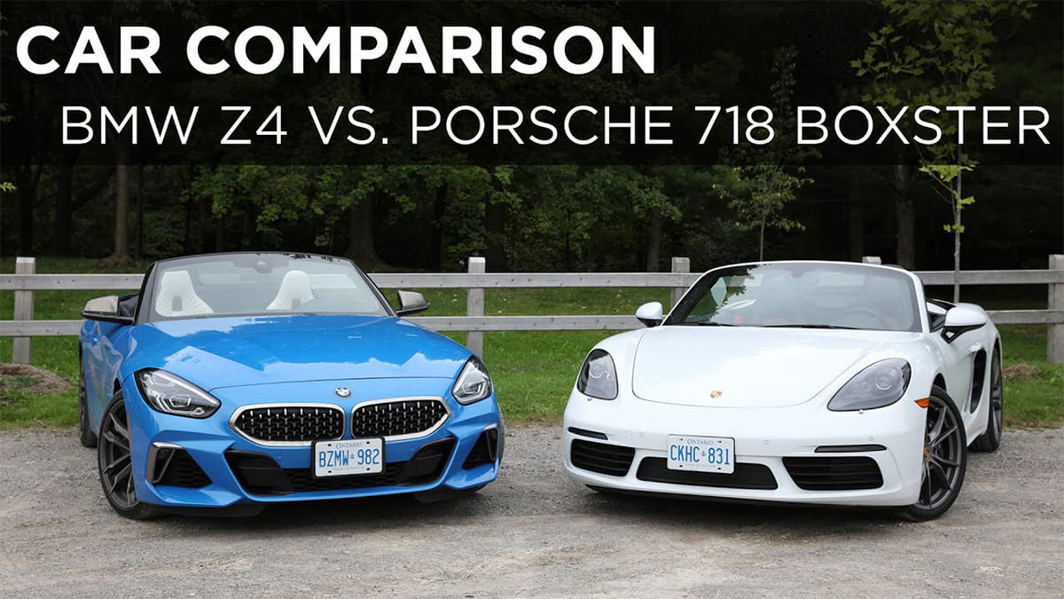 BMW Z4 vs Porsche 718 Boxster