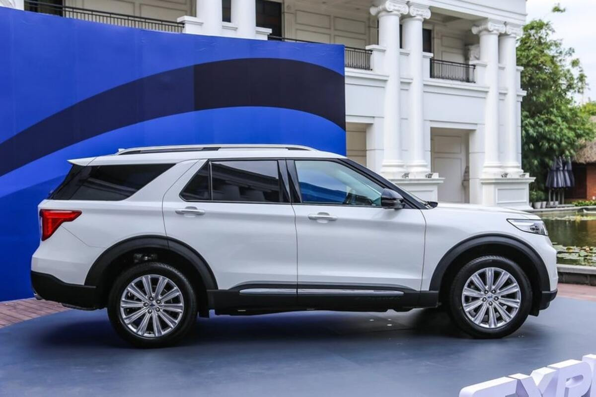 Bộ mâm đúc nhôm 10 chấu của Ford Explorer 2022