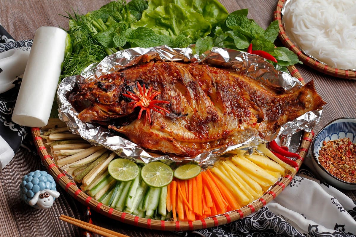 Cá muối nướng