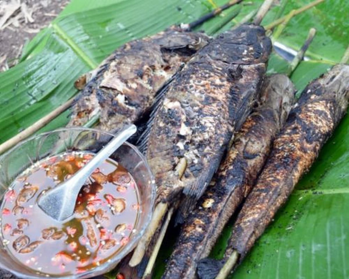 Cá nướng rơm Tam Cốc