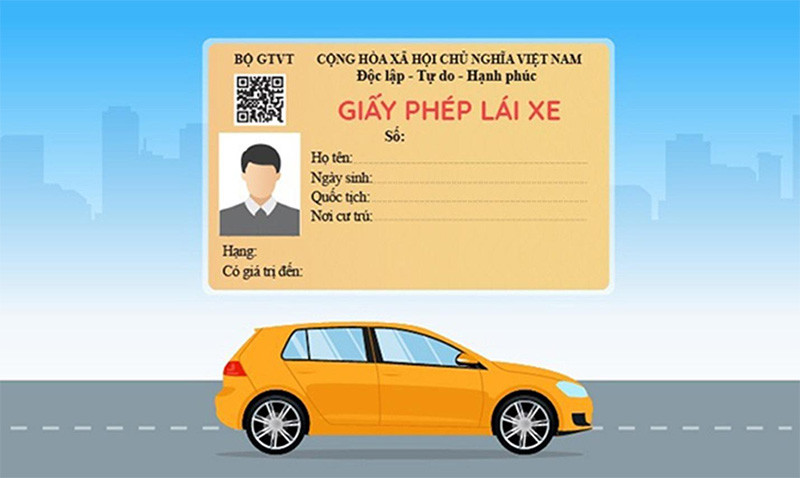 Các loại bằng lái xe ô tô