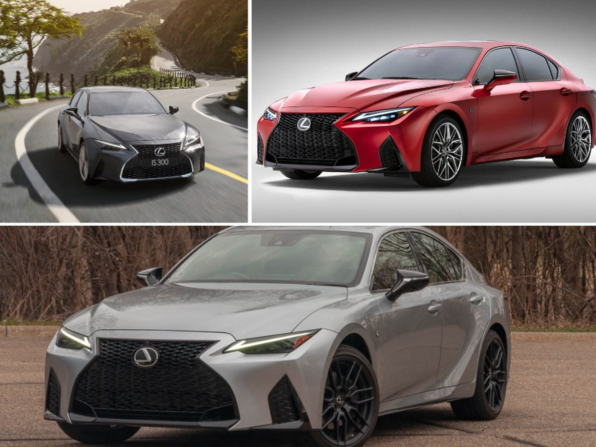 Các phiên bản của Lexus IS được phân phối tại Việt Nam