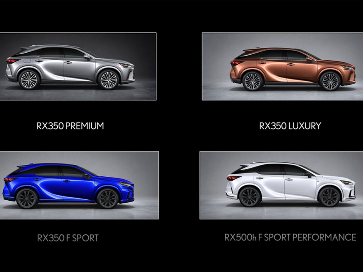 Các phiên bản Lexus RX
