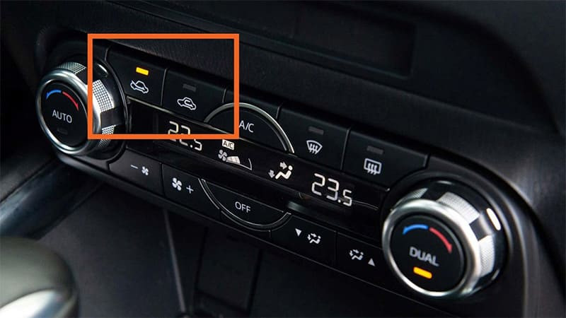 Cách sử dụng nút sấy kính ô tô