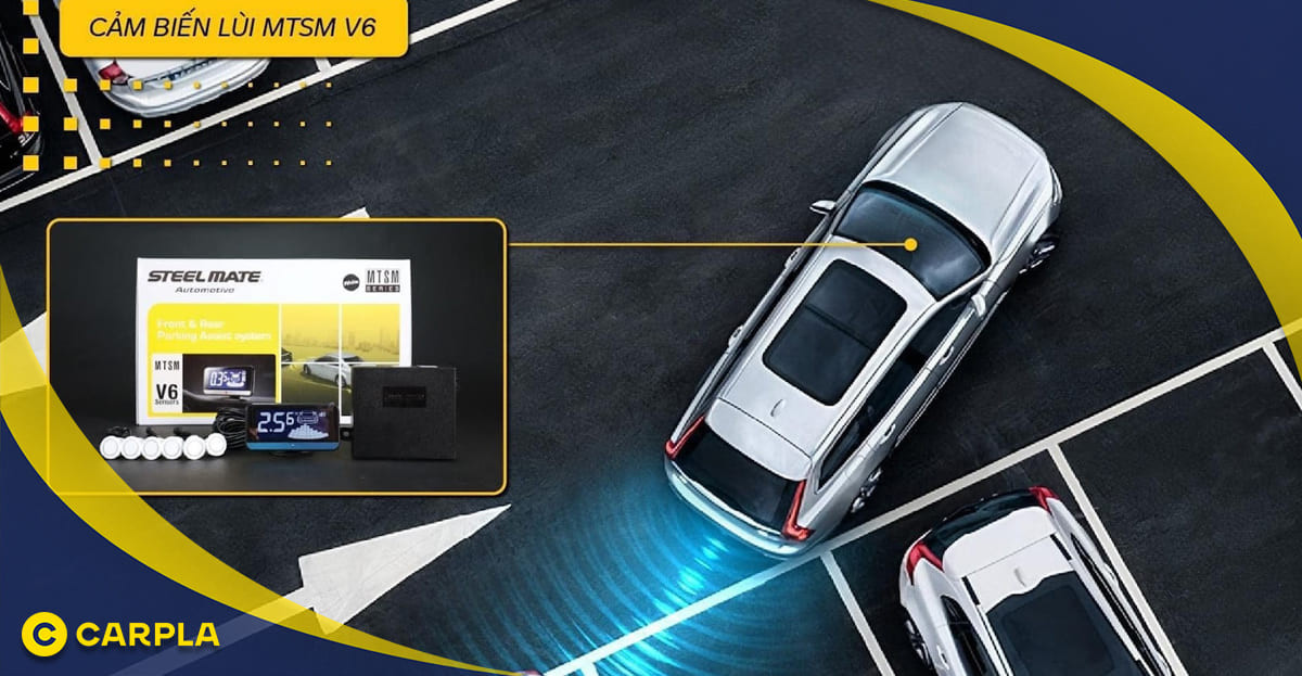 Cảm biến lùi Steelmate MTSM V6