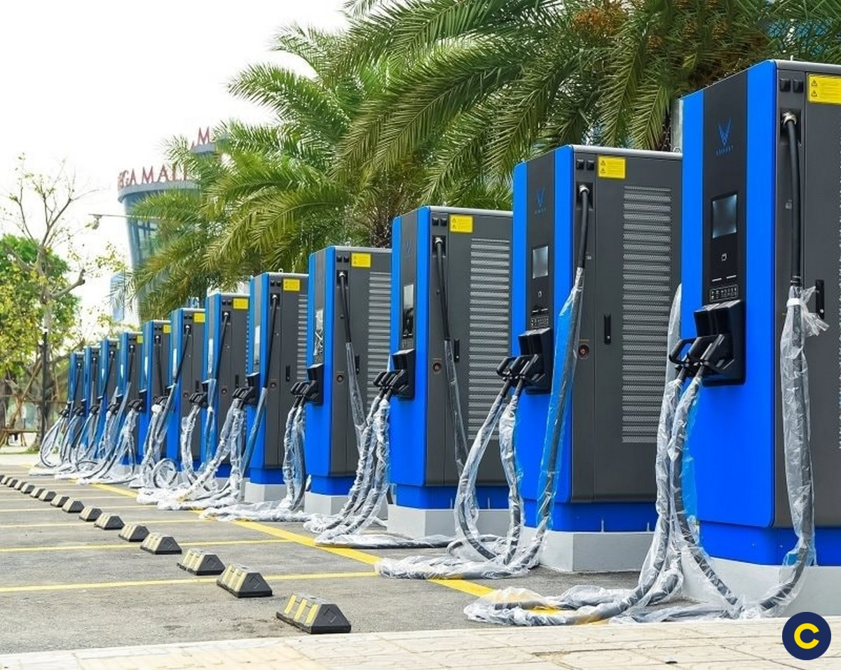 Chi phí sạc xe điện tại trạm sạc VinFast