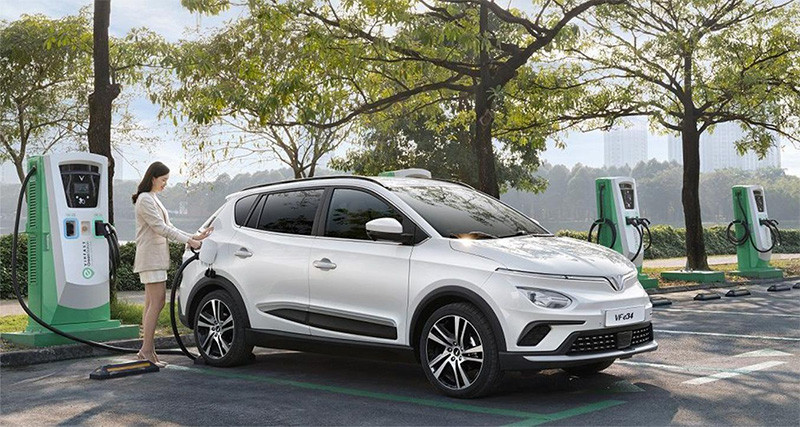 Chi phí sạc xe điện VinFast hàng tháng