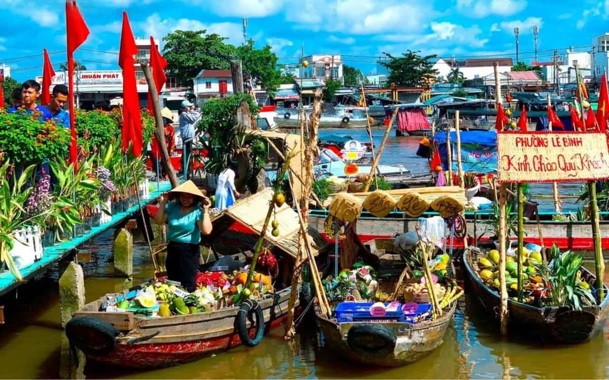 Chợ nổi Cái Răng