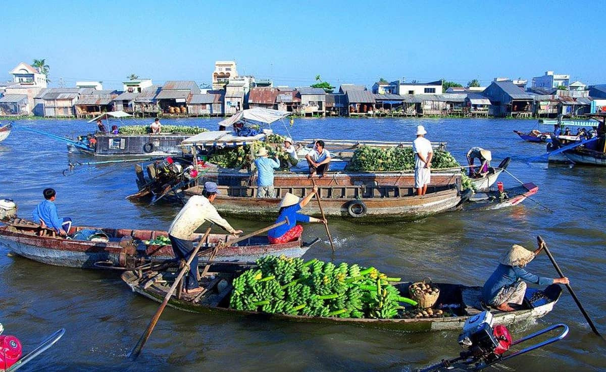 Chợ nổi Châu Đốc