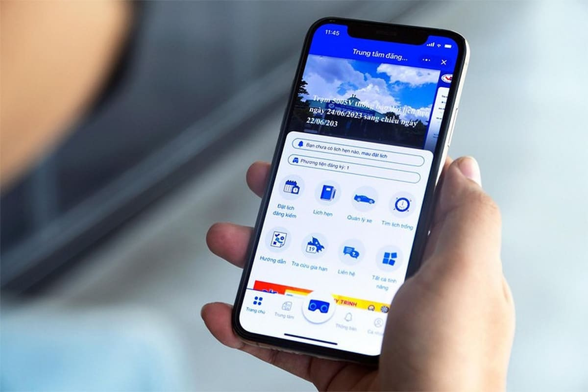 Đăng ký đăng kiểm online