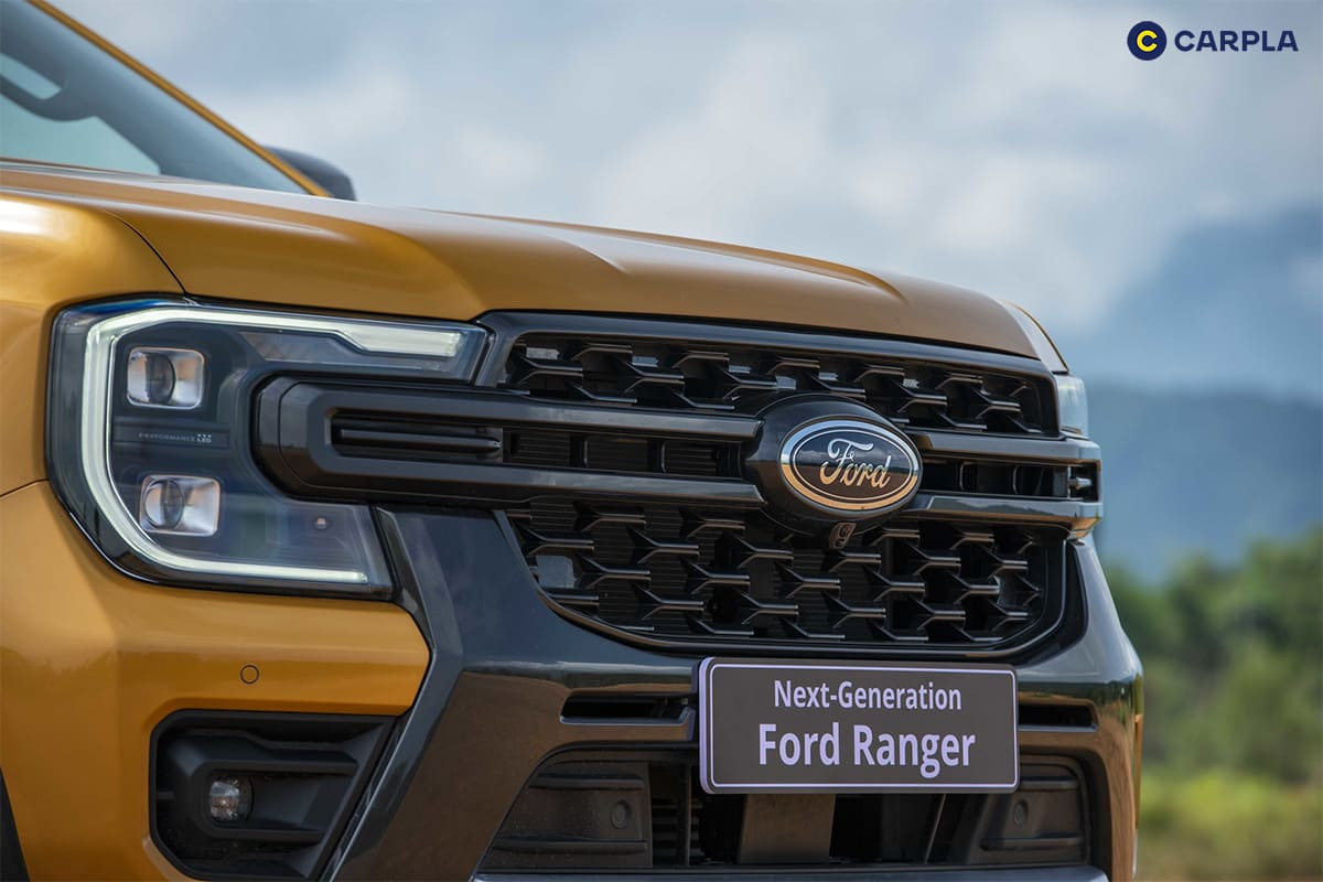 Đầu xe Ford Ranger 2023