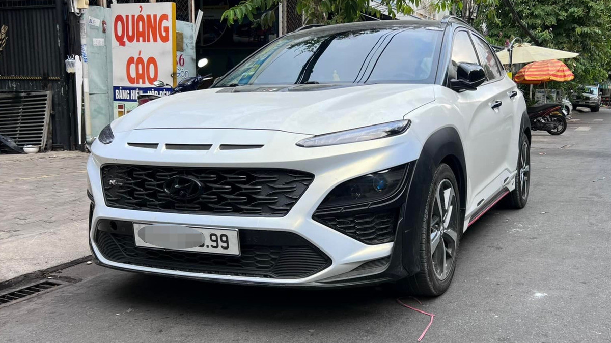 Đầu xe Hyundai Kona 2021