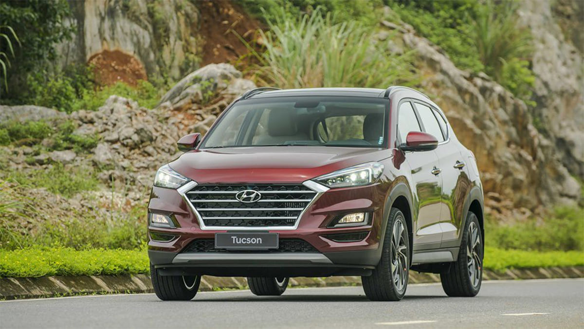 Đầu xe Hyundai Tucson 2020