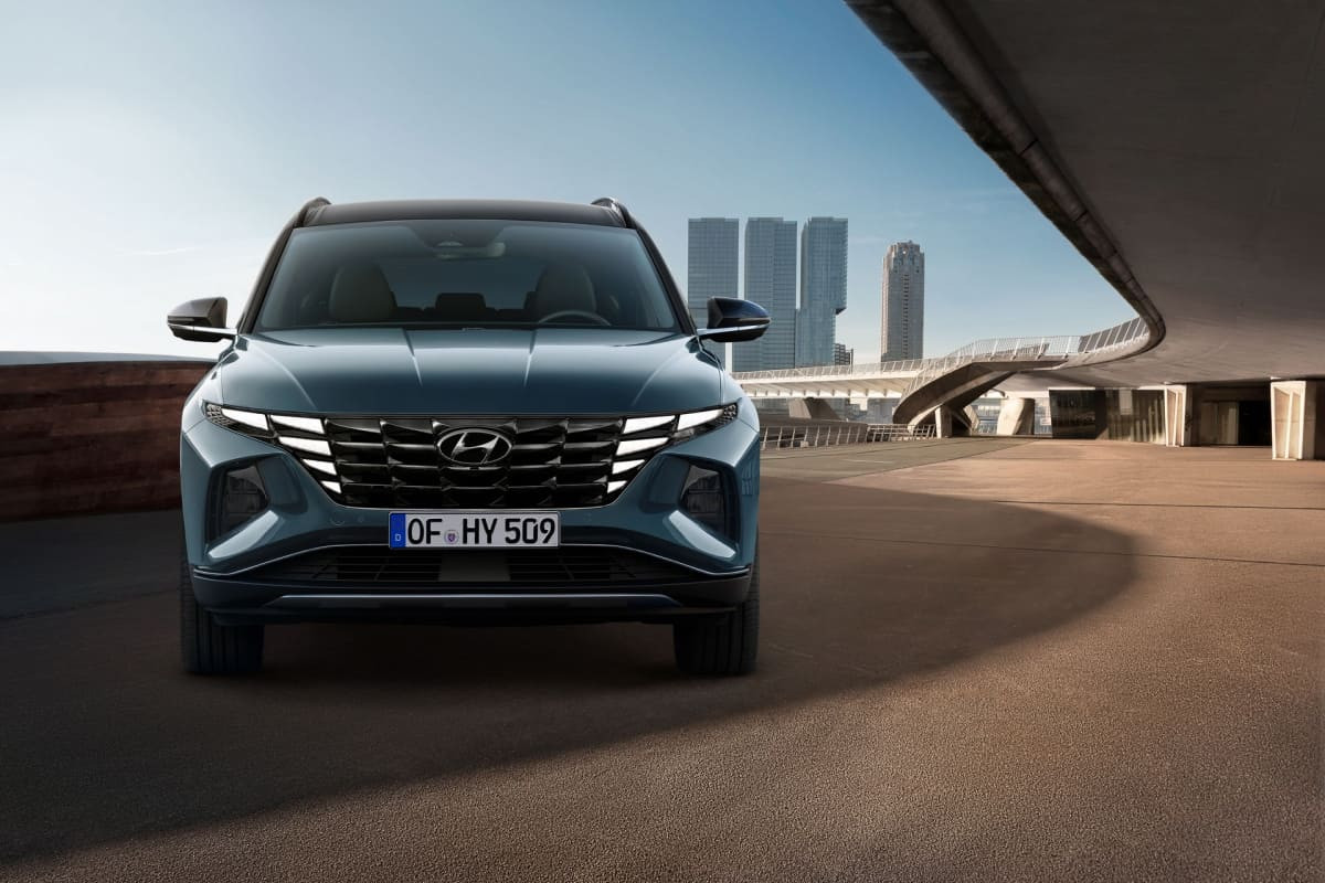 Đầu xe Hyundai Tucson 2021