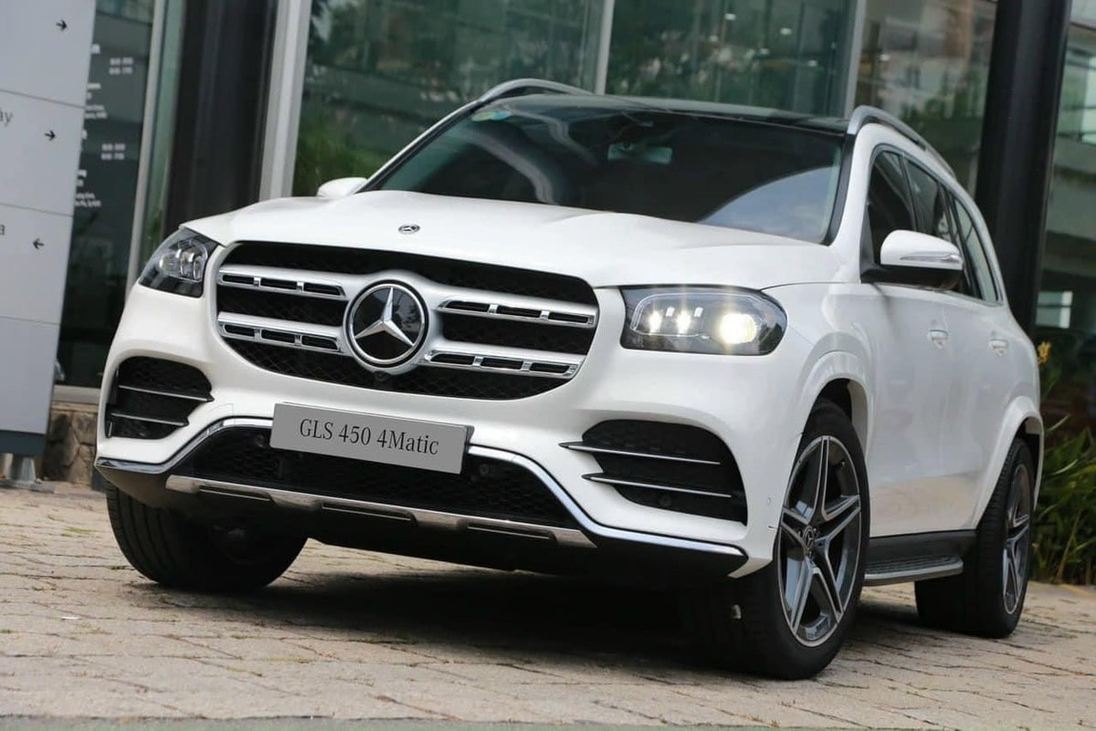 Đầu xe Mercedes GLS 450 nổi bật