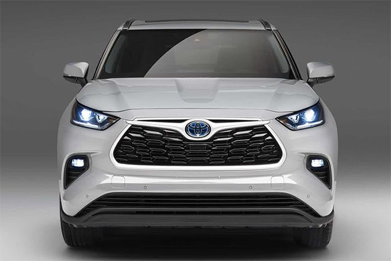 Đầu xe Toyota Highlander 2022
